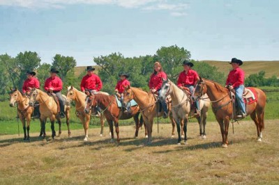 kids on horsesa